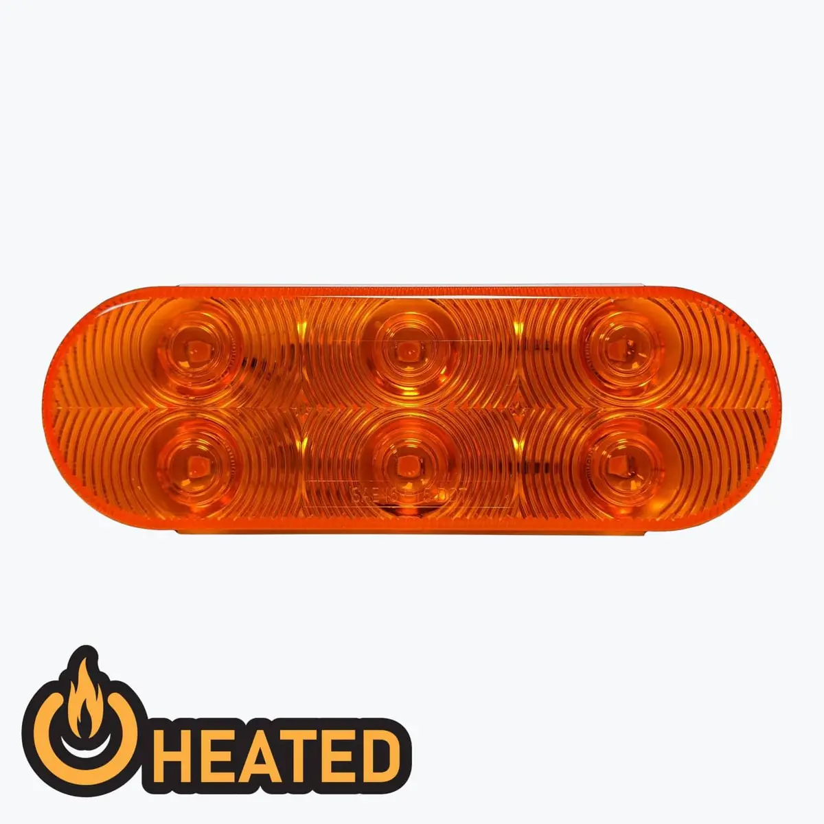 Heated Led Oval Turn Signal Lamp 1