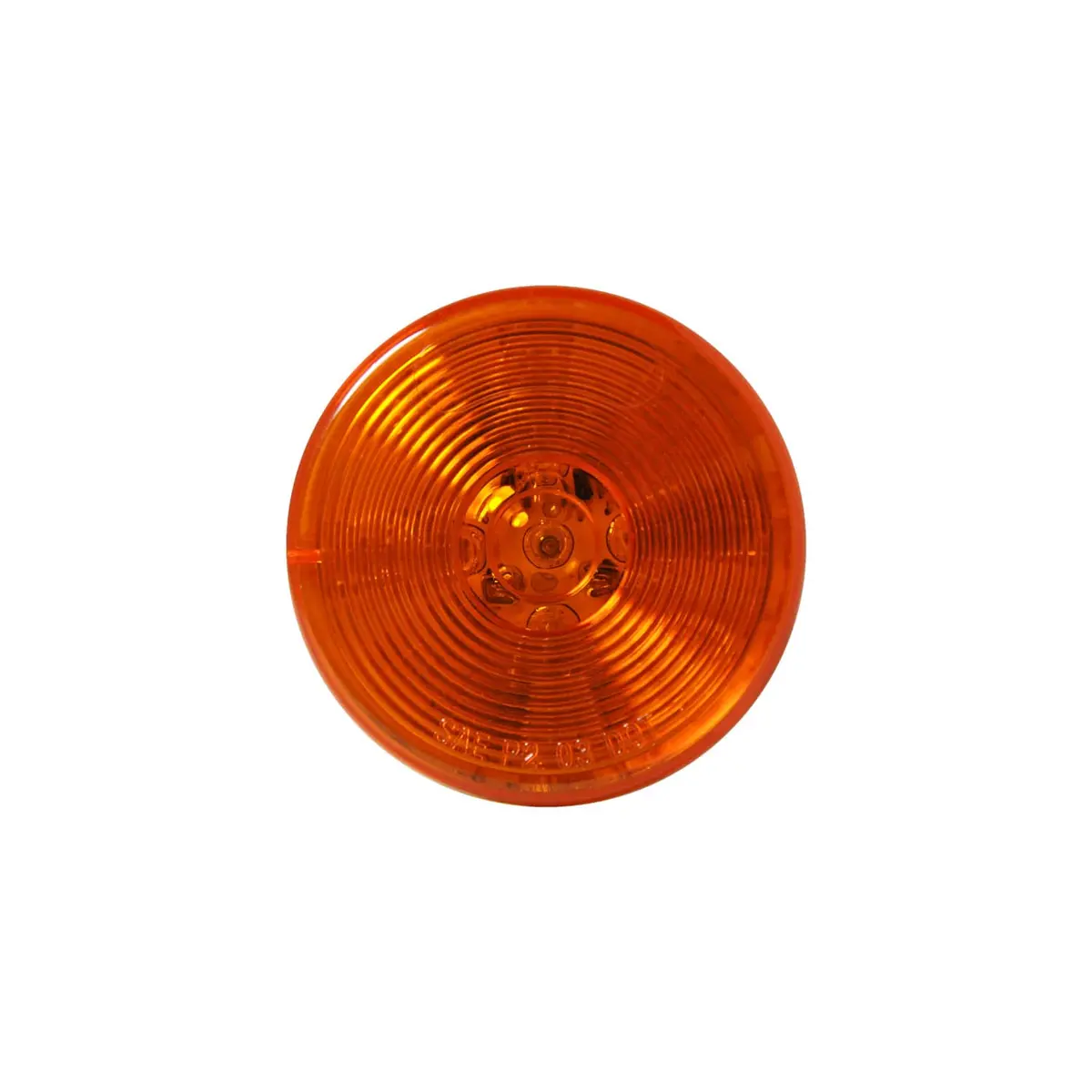 Led 2.5" Rd Marker Lamp Amber - 6-Dio 1