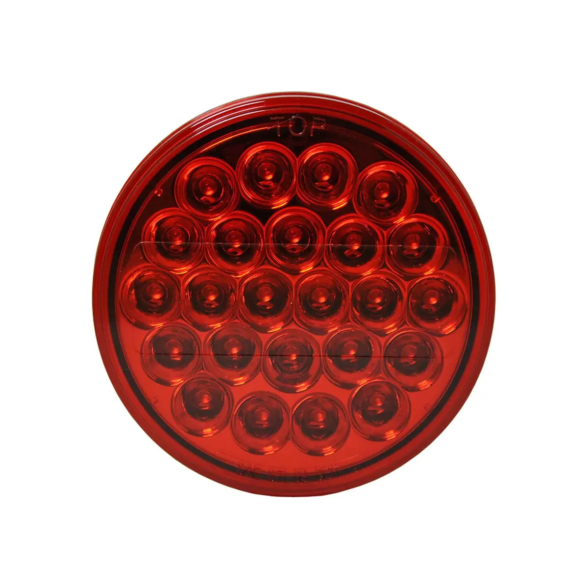 Led Round S/T/T Lamp - Red 1