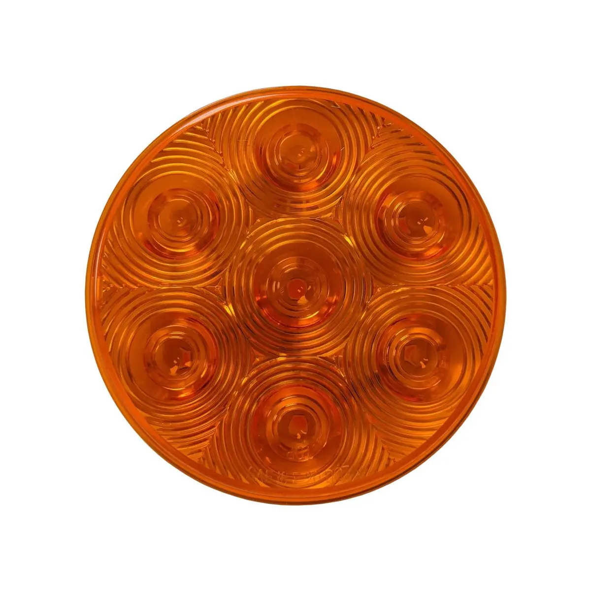Led 4" Rd Signal/Park Lamp Amber - 7-Dio 1