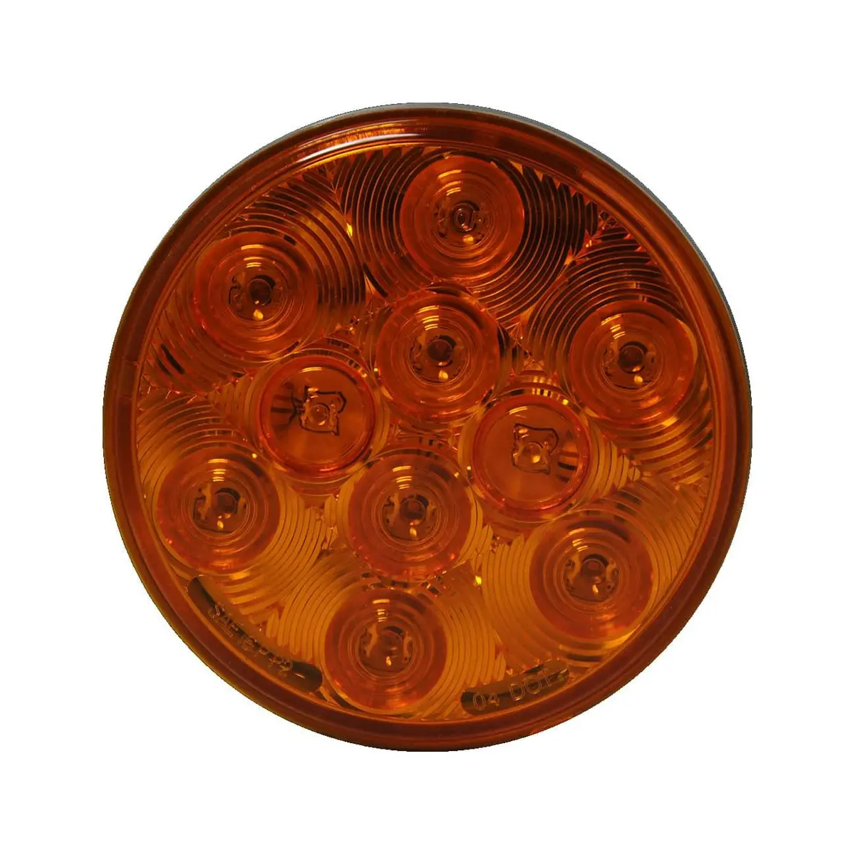 Led 4" Rd Signal/Park Lamp Amber - 10-Dio 1