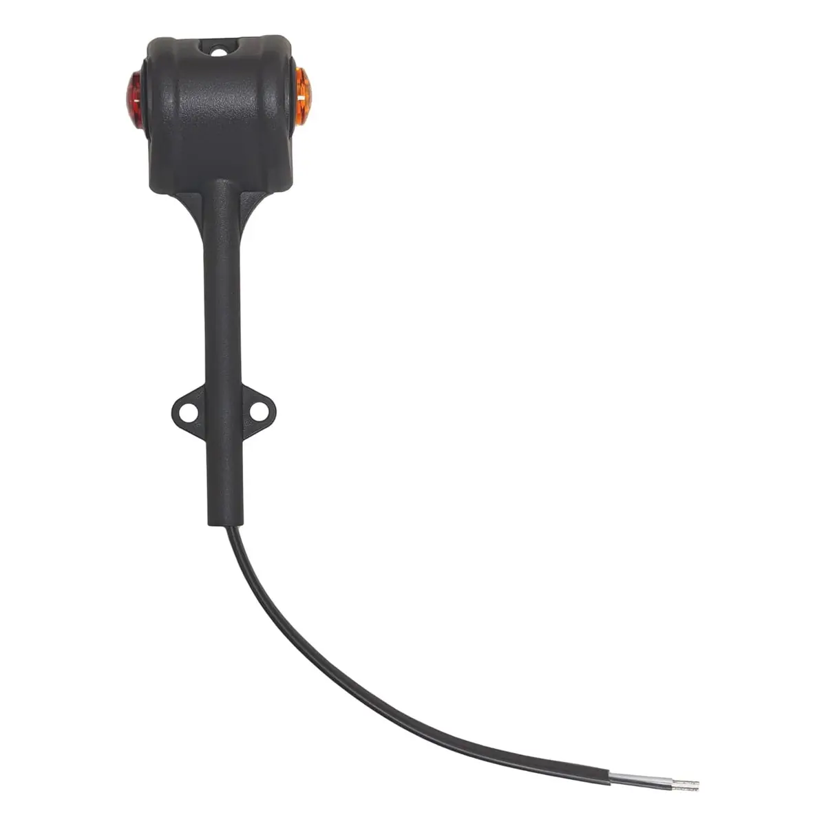 Led Fender Mount Lamp Left Hand Red/Amber 1
