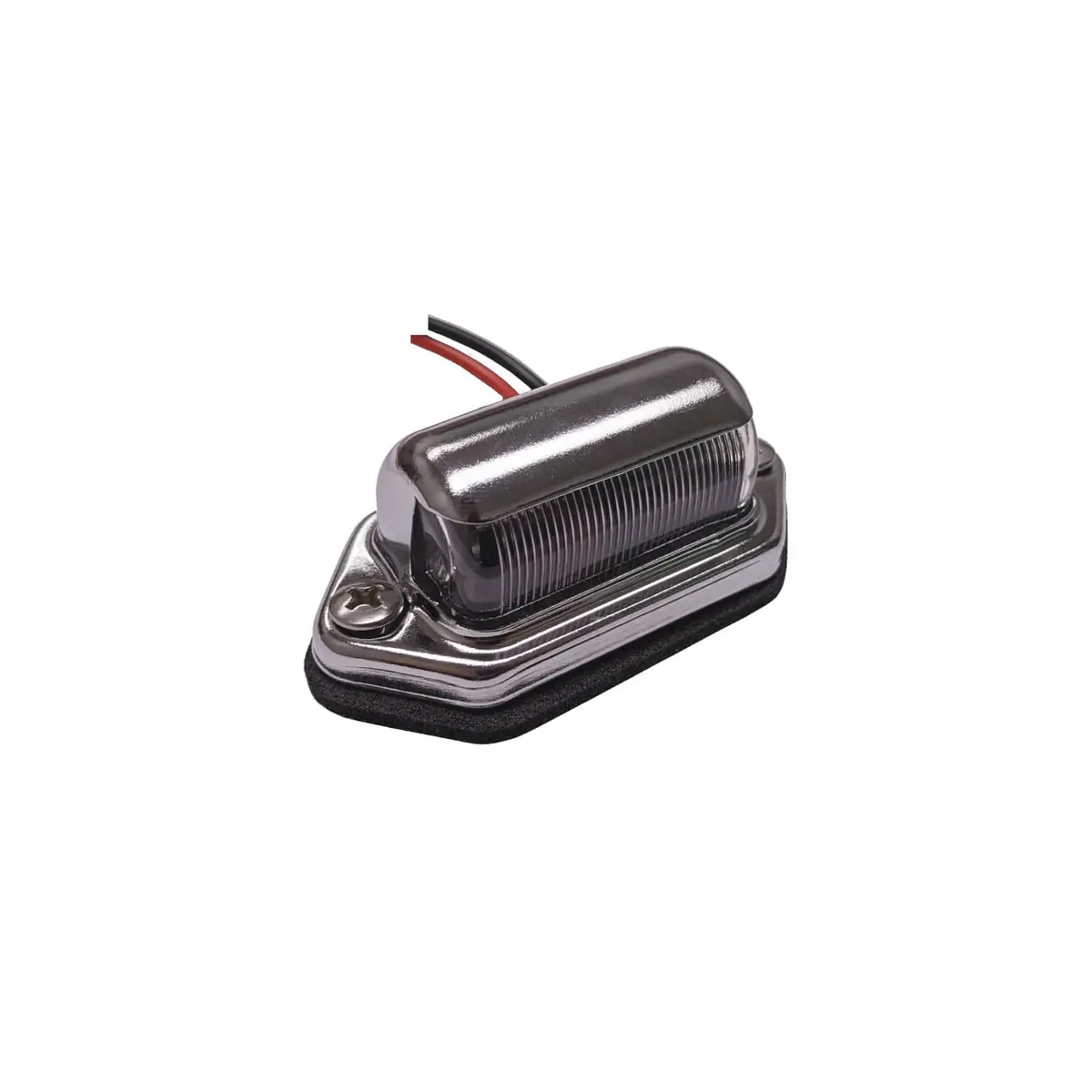 Led License Lamp Chrome Housing - 2-Dio 1