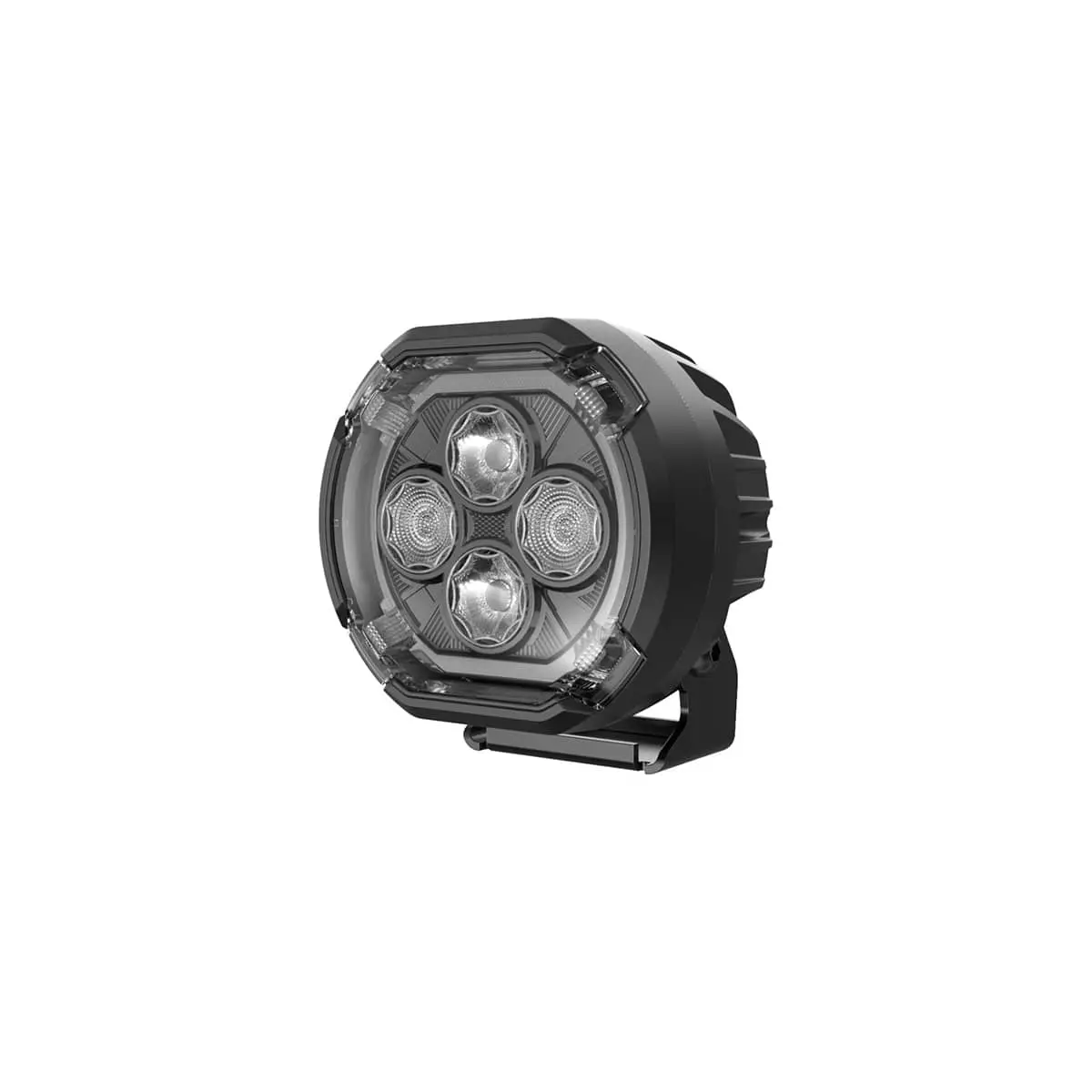 4.5" Led Pod Light Amber/White 1