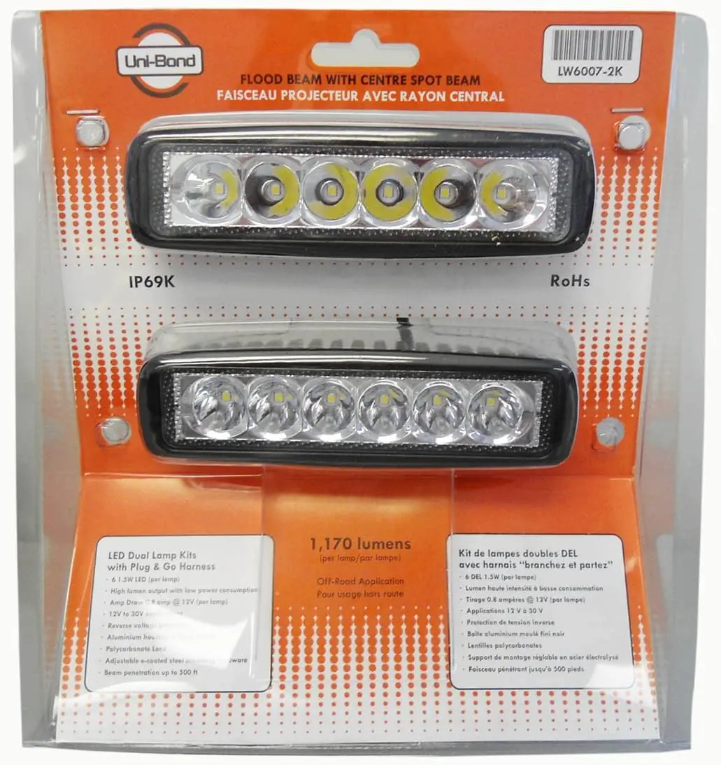 Led Work Lamp Flood W/ 1