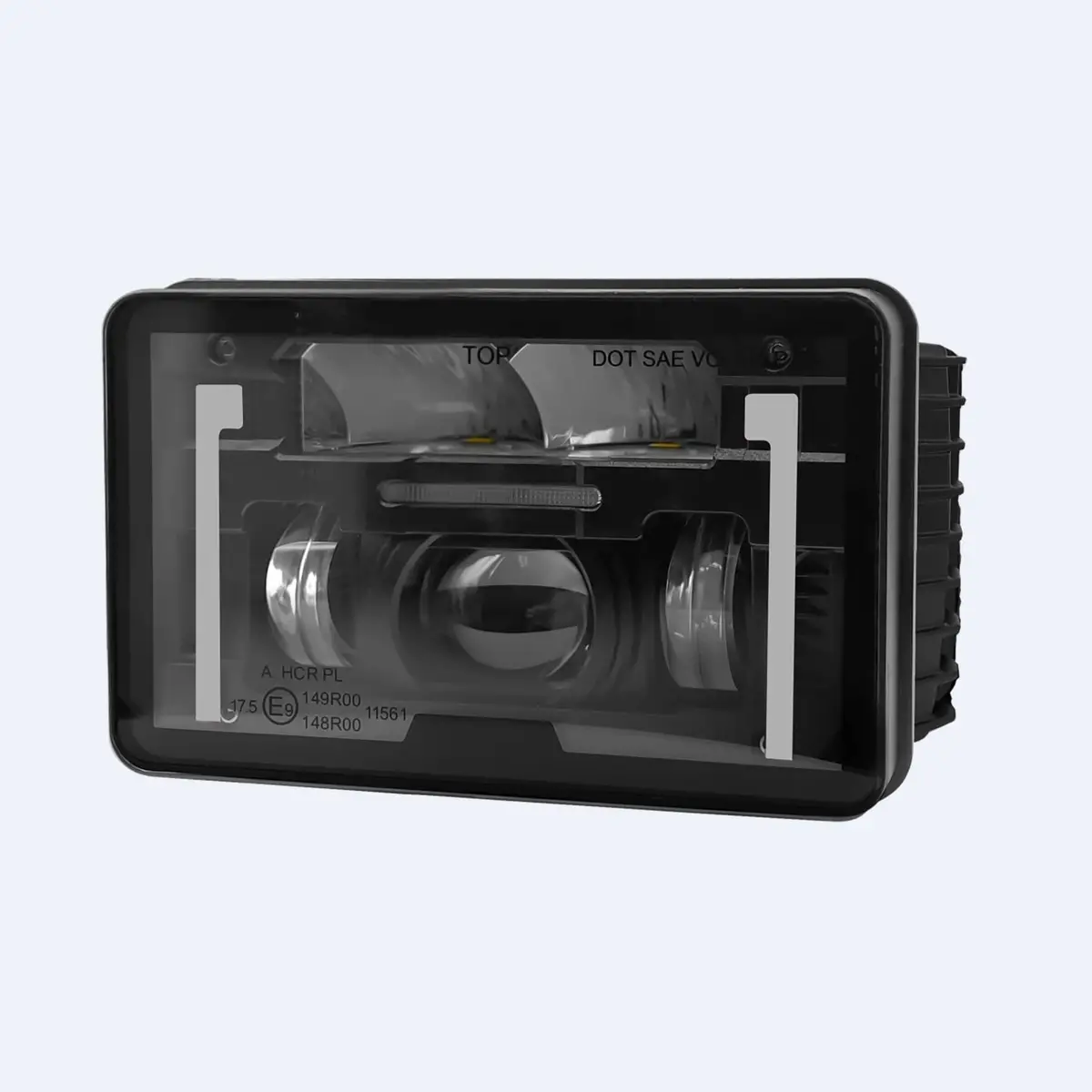 4"X6" Led Heated Headlight 1