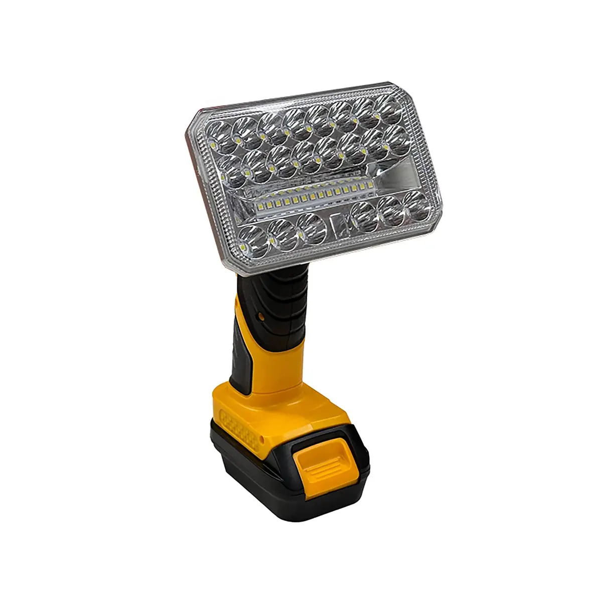 5.5" Battery Operated Handheld Work Lamp - Dewalt Yellow 1