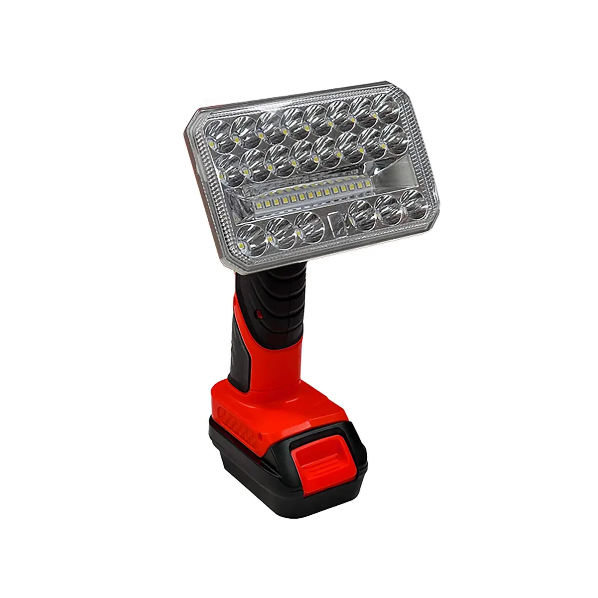 5.5" Battery Operated Handheld Work Lamp - Milwaukee Red 1