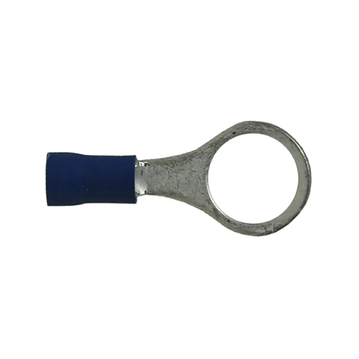 Insulated Ring Terminal Blue Stud 3/8" 16-14 Ga Pkg 500 1