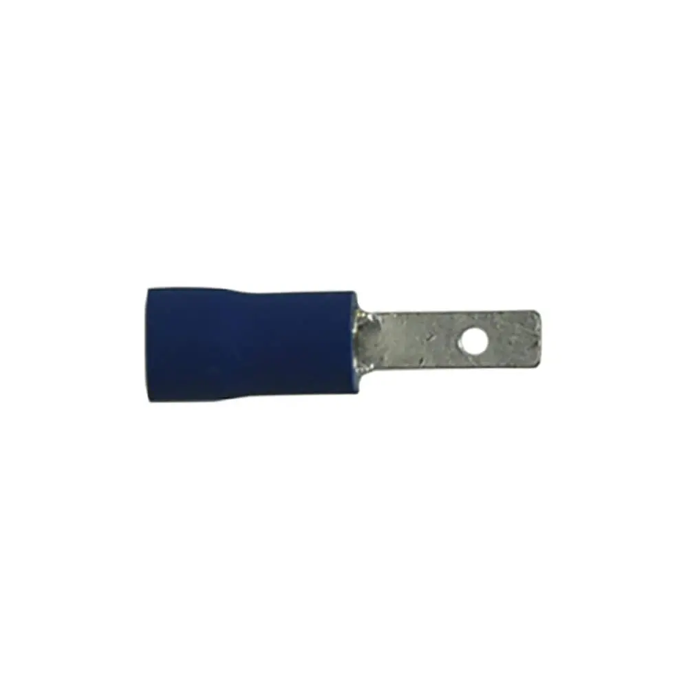 Insulated Slide Male Blue 16-14 Ga .110"X.020" Tab (Pkg 500) 1