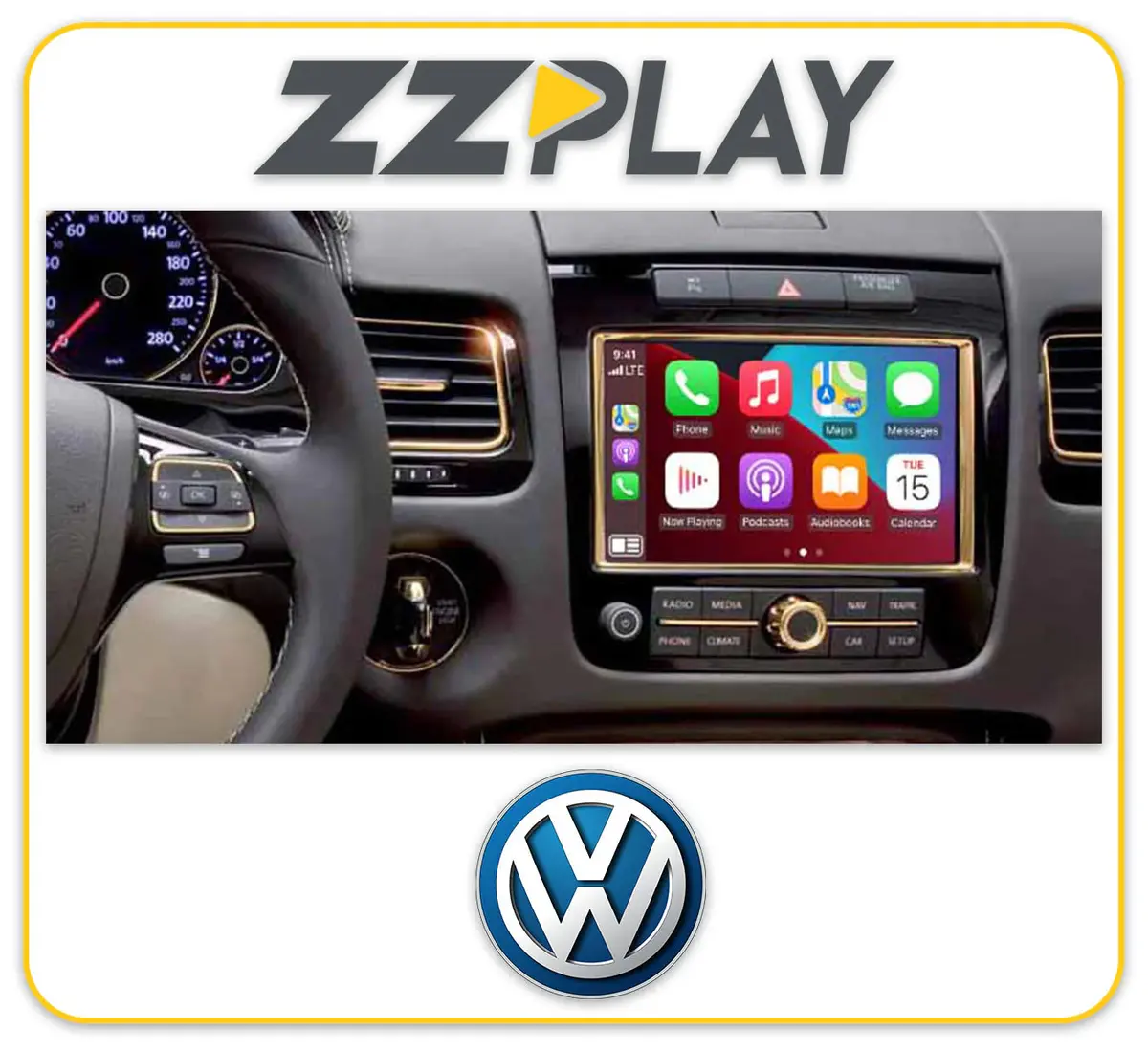 Wireless Carplay/Android Auto Interface (Vw Touareg 2012-2017) It2-Trg8 1