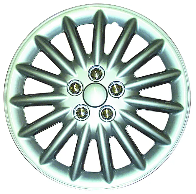 (4)17" Hub Cap Silver 1