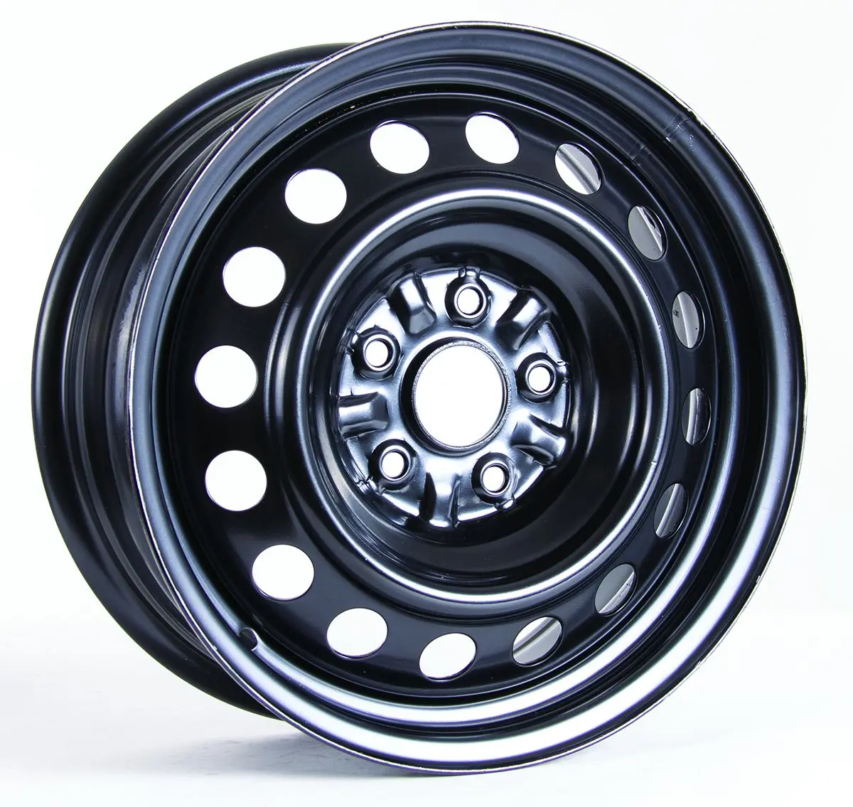 Steel Wheel 16X6.5 5X114.3 Et40 Cb60.1 Black 1