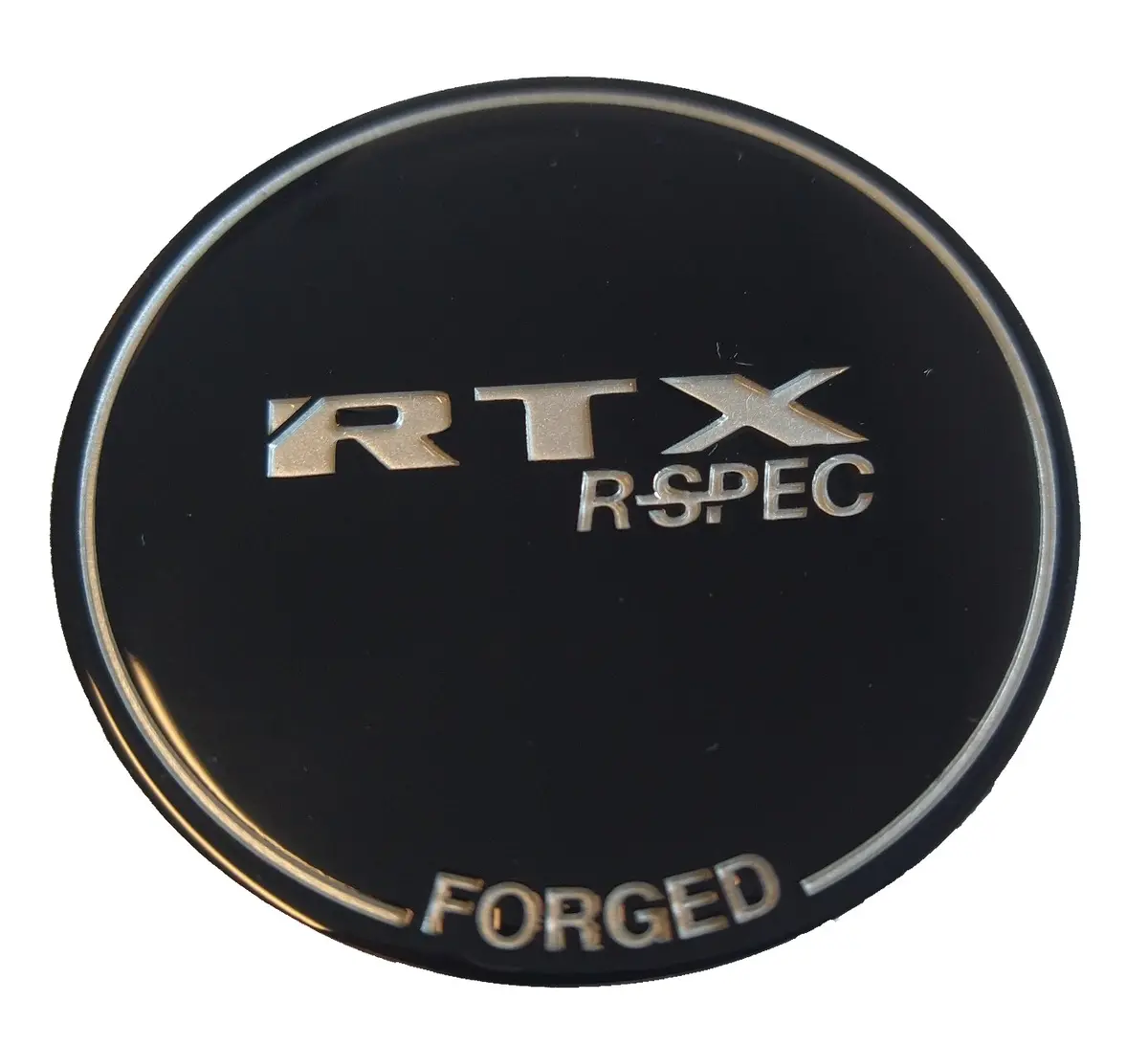 Cap Black Rtx R-Spec Forged Engraved With Black Background 1