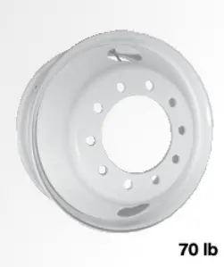 Hd Dually Rim 22.5X8.25 10X285.75 White 1