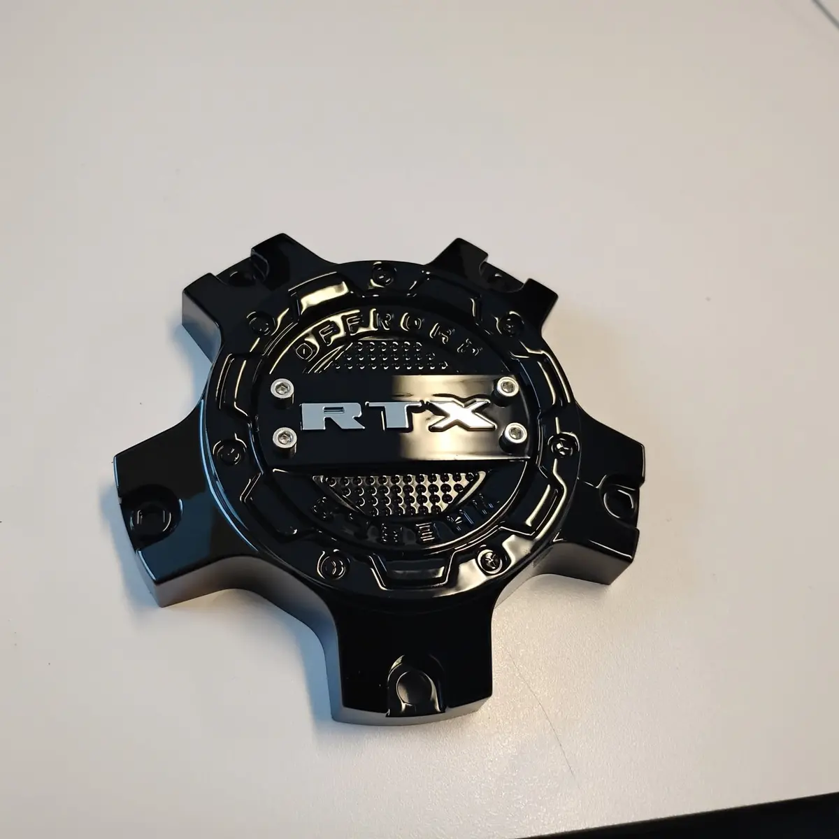 Cap Gloss Black Rtx Chrome With Offroad Engraved 1