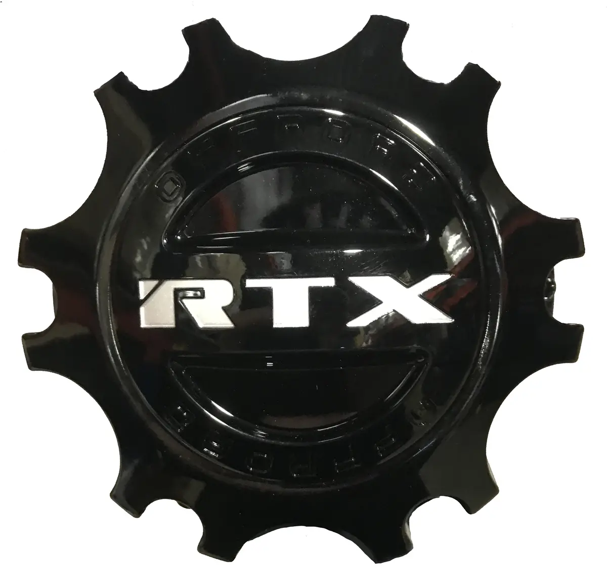Cap Matte Black Rtx Silver With Offroad Engraved M5xl15 6H 1