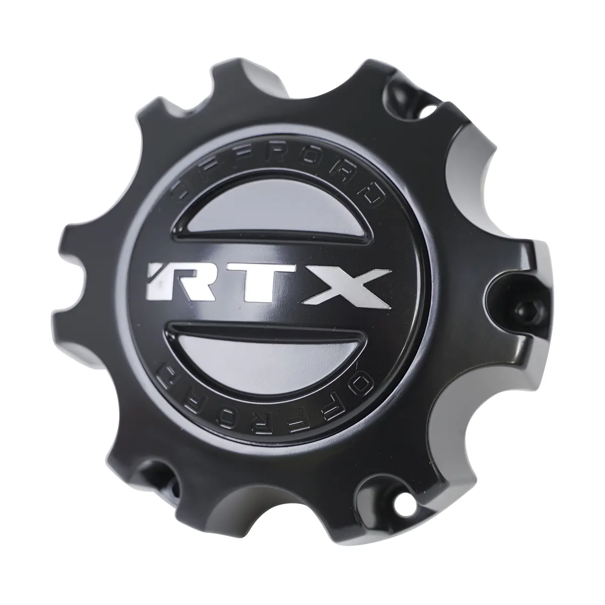 Cap Satin Black Rtx Silver With Offroad Engraved M5xl15 6H 1
