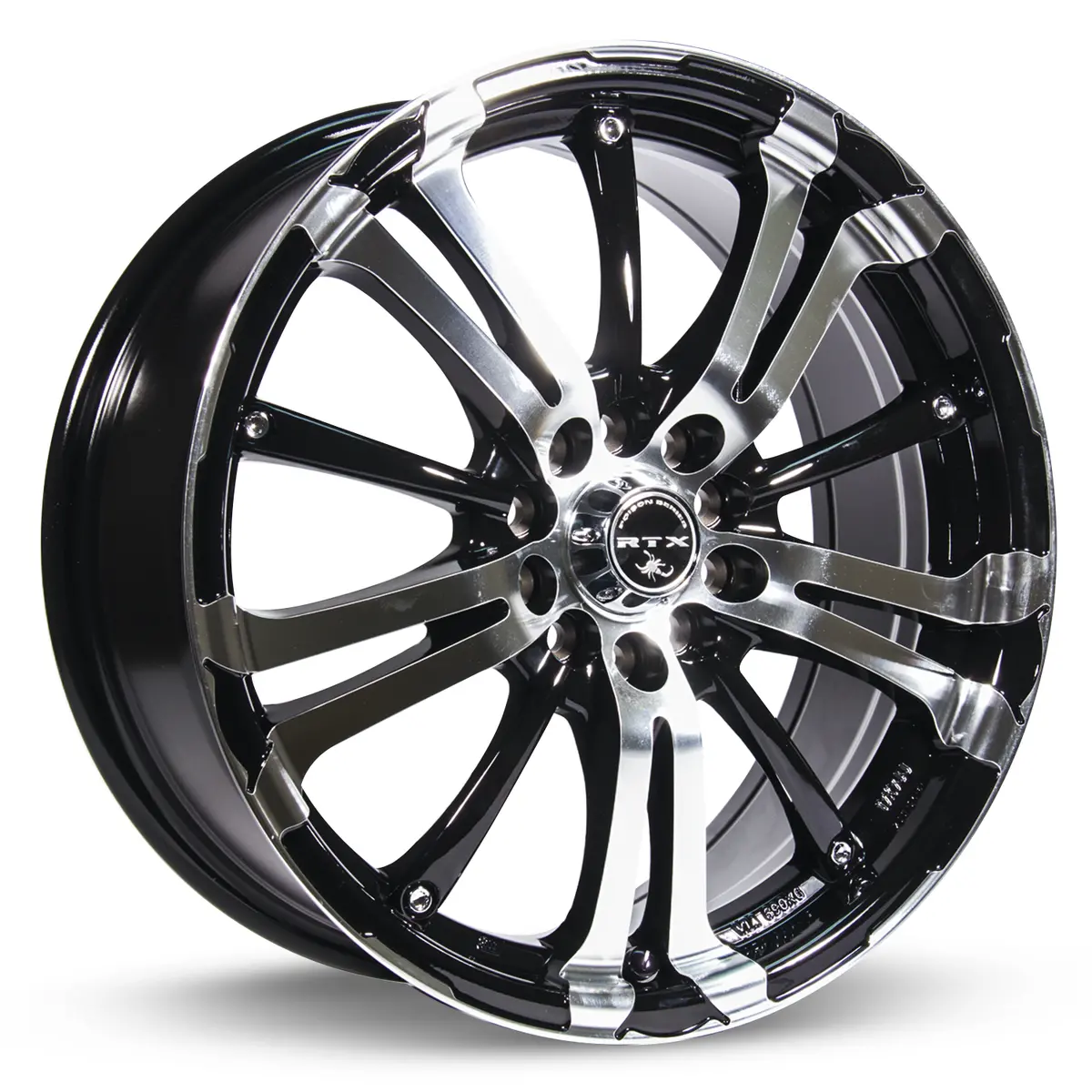 Arsenic 15X6.5 5X100/114.3 Et40 Cb73.1 Black Machined 1