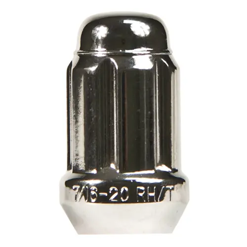 500 6 Spline Lug Nut 34Mm 12X1.5 Chrome 1