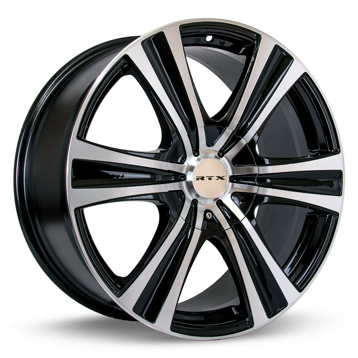 Aspen 18X8 5X114.3/127 Et35 Cb73.1 Black Machined 1