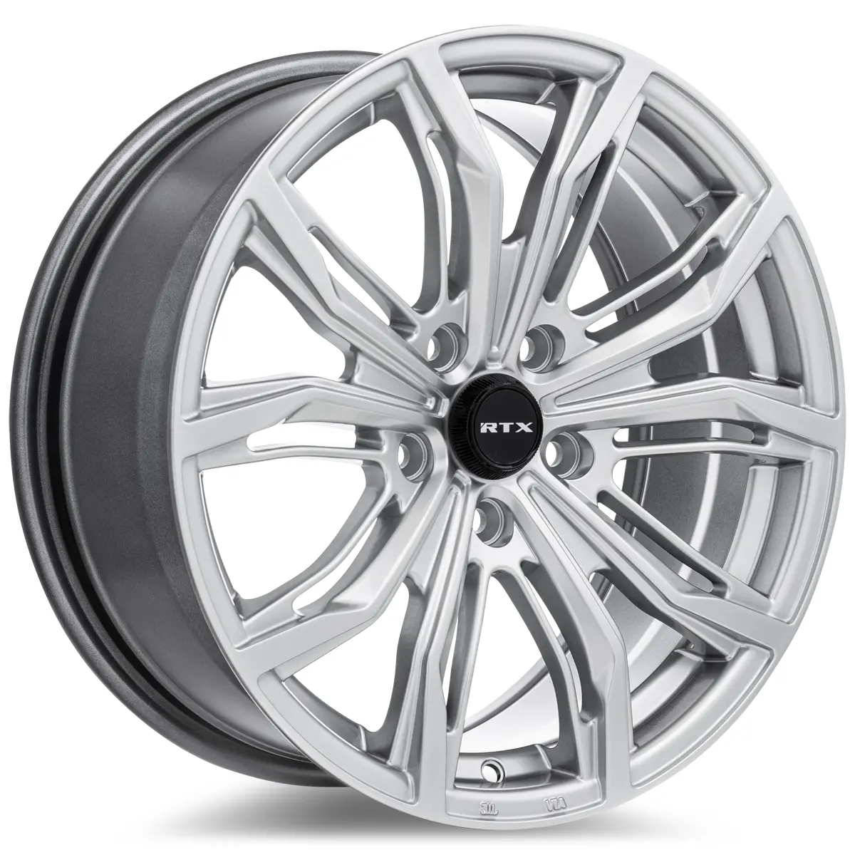 Black Widow 17X7.5 5X114.3 Et42 Cb73.1 Hyper Silver 1