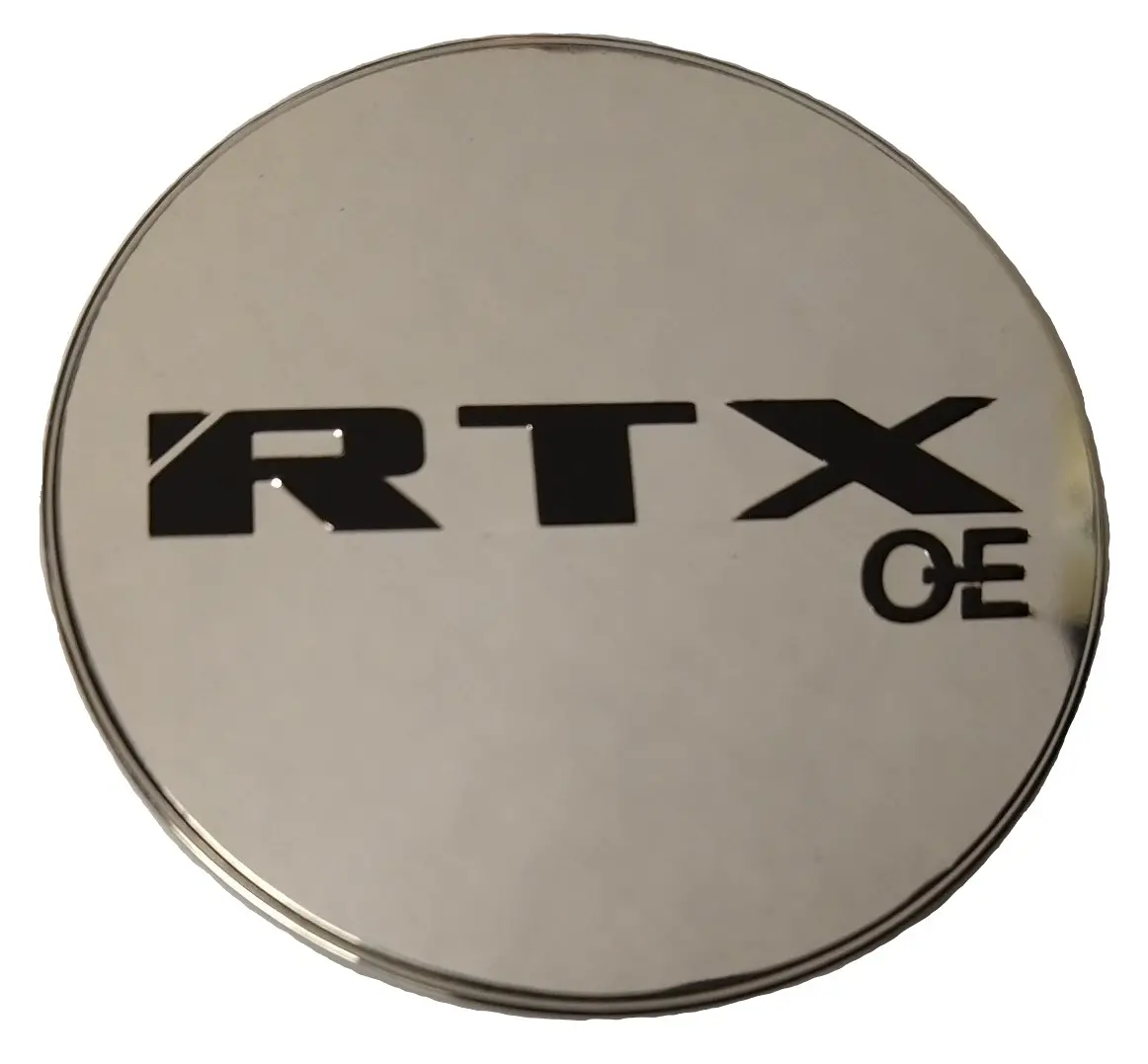 Cap Chrome With Rtxoe Black With Chrome Background 210K62 1