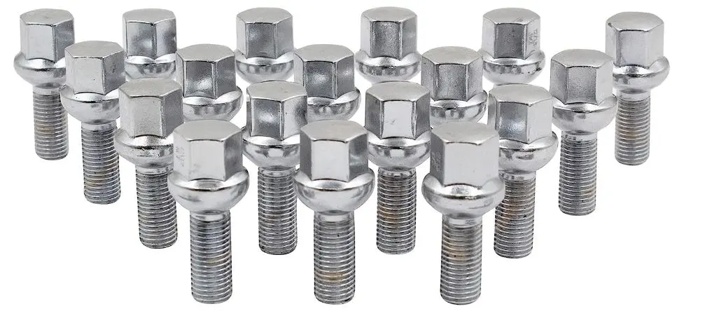 A66-5710 (4)  Radius Bolt 14X1.5 28Mm 17Mm Hex (20) Chrome 1