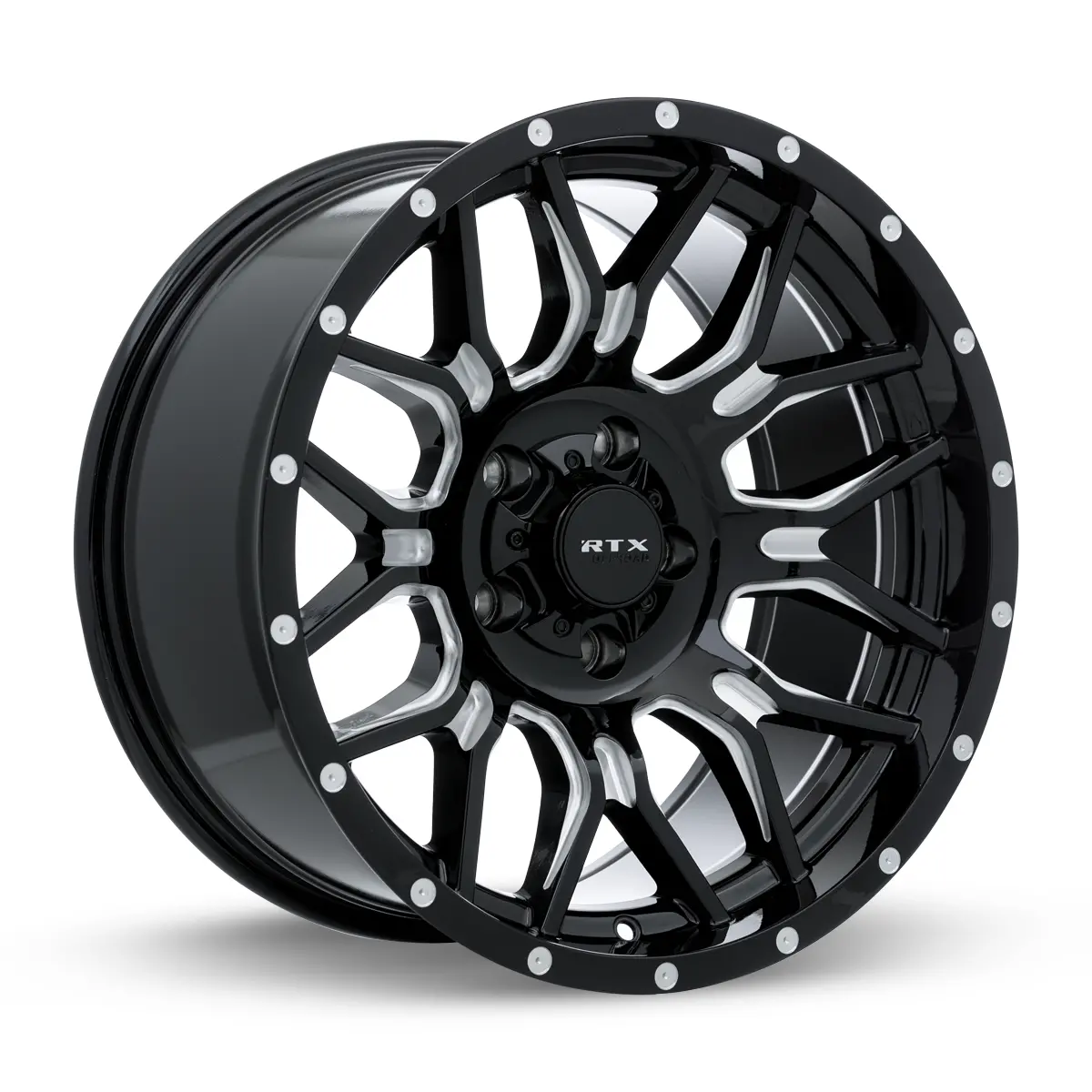 Claw 18X9  6X135/6X139.7 Et18 Cb106.1 Gloss Black Milled 1