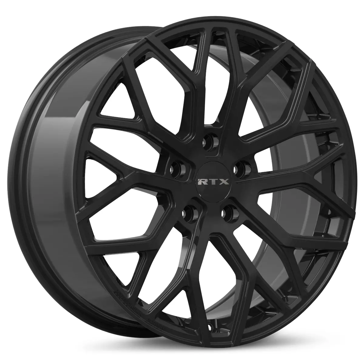 D01 18X8 5X114.3 Et45 Cb67.1 Gloss Black 1