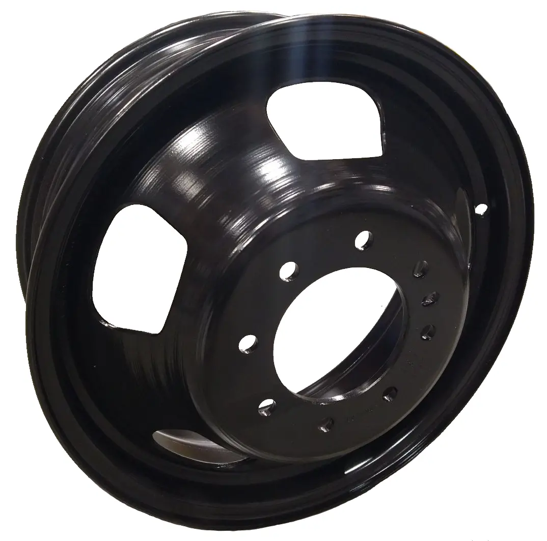 Steel Wheel 17X6 8X165.1 Et136 Cb121 Dually Black 1