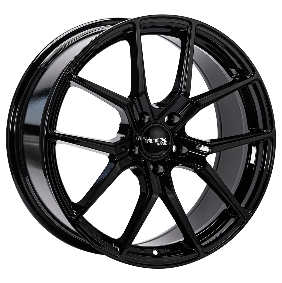Ff10 19X8.5 5X114.3 Et40 Cb73.1 Gloss Black 1