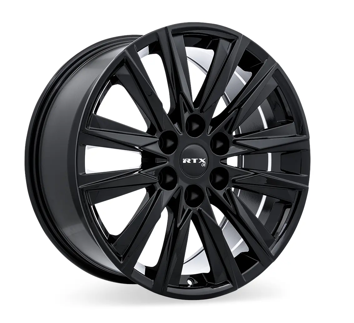 Gm01 22X9 6X139.7 Et25 Cb78.1 Gloss Black 1