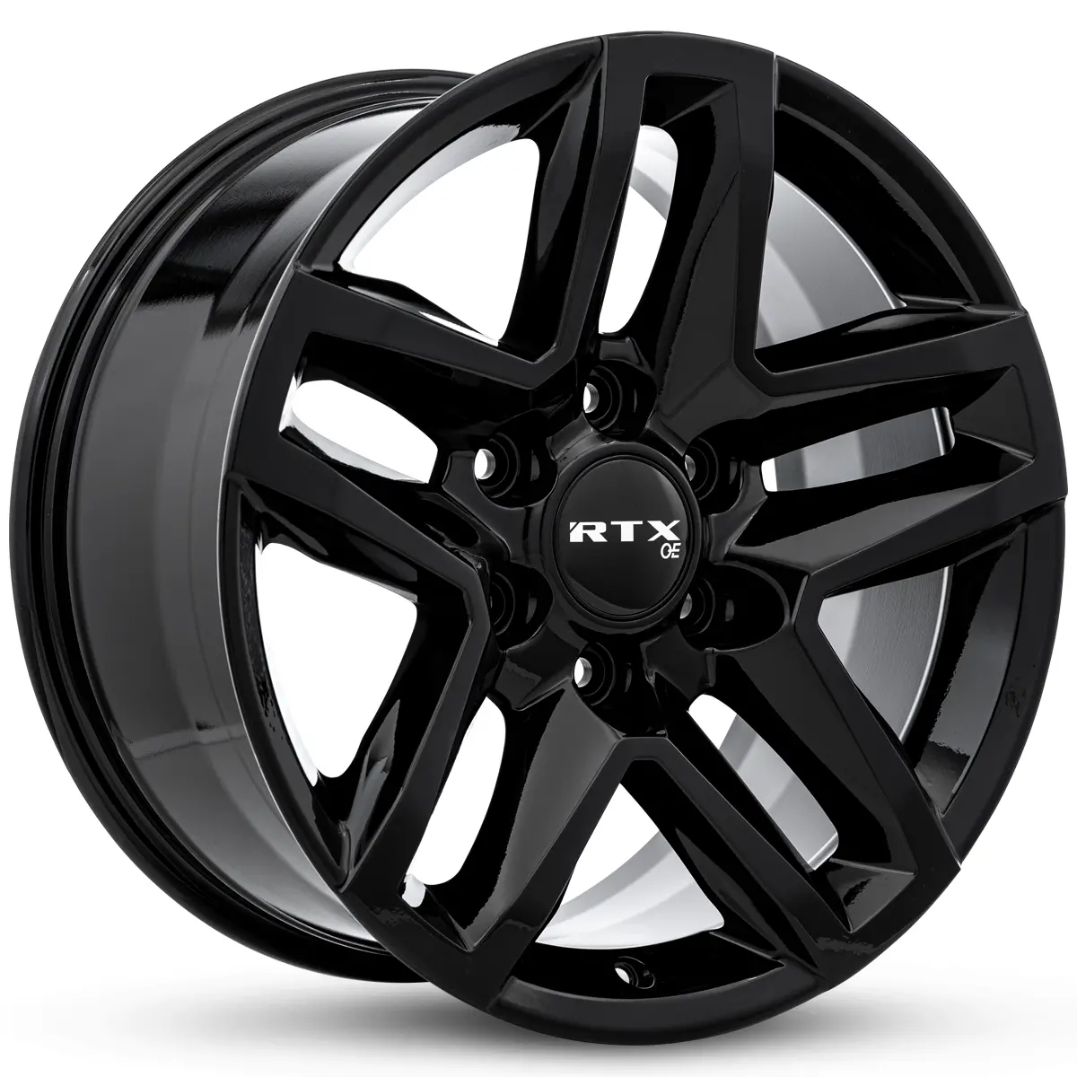 Gm04 18X8.5 6X139.7 Et26 Cb78.1 Gloss Black 1
