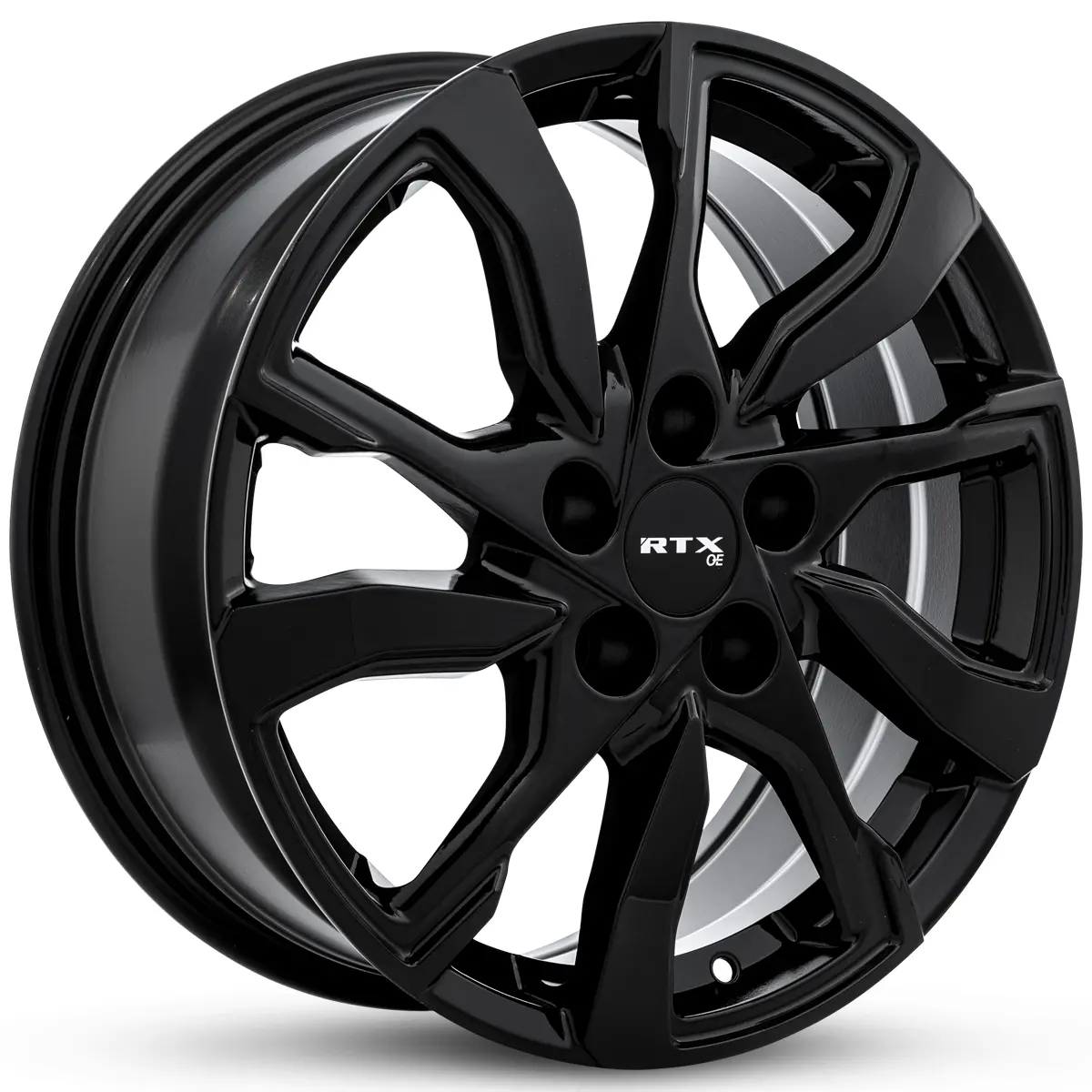 Gm07 19X7.5 5X115 Et45 Cb70.3 Gloss Black 1
