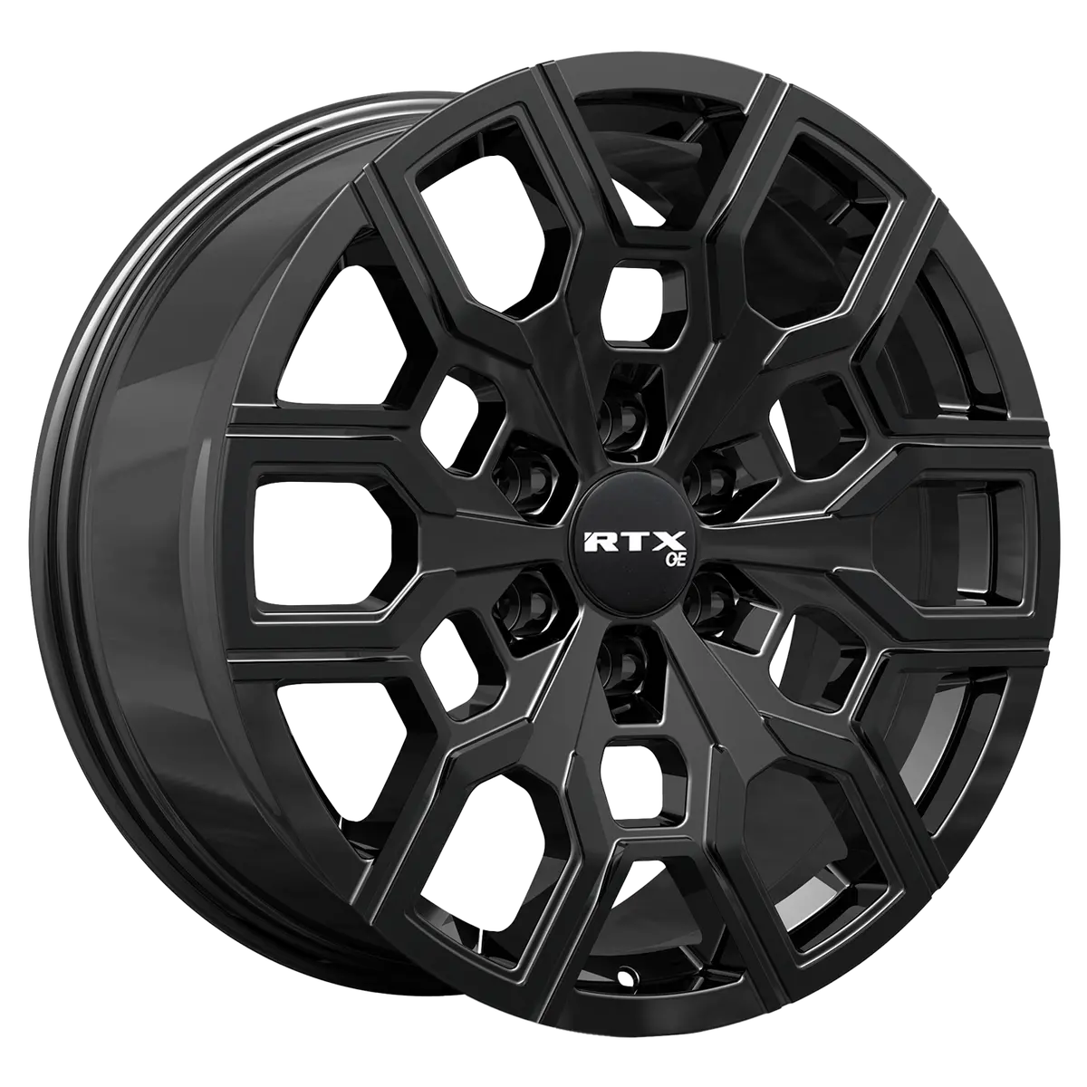 Gm08 18X9 6X139.7 Et20 Cb78.1 Gloss Black 1