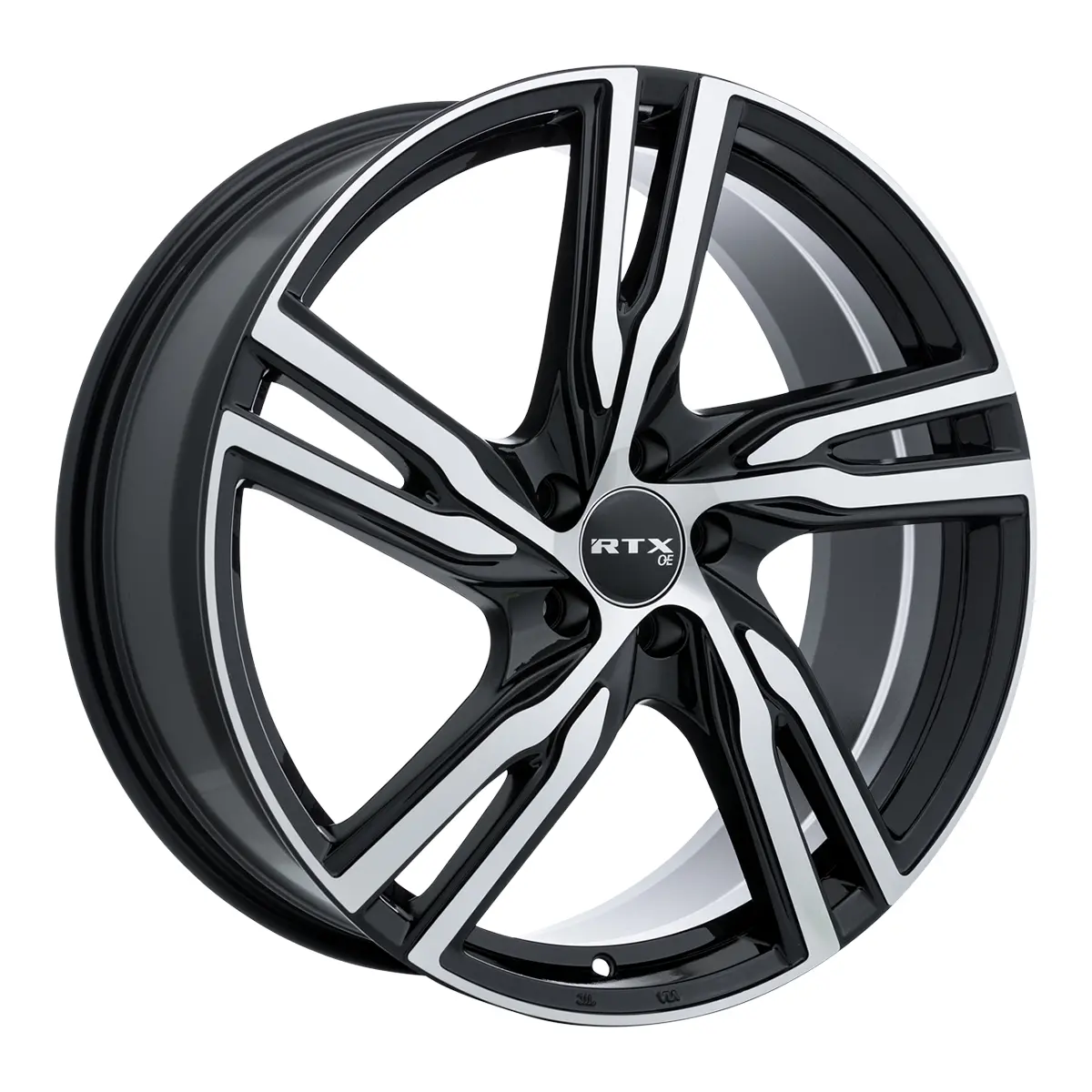Gothenburg 20X8 5X108 Et45 Cb63.4 Gloss Black Machined 1