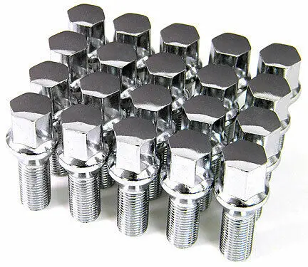 (20) Chrome Bolts Cone Seat 27Mm 12X1.25 17Mm Hex 1
