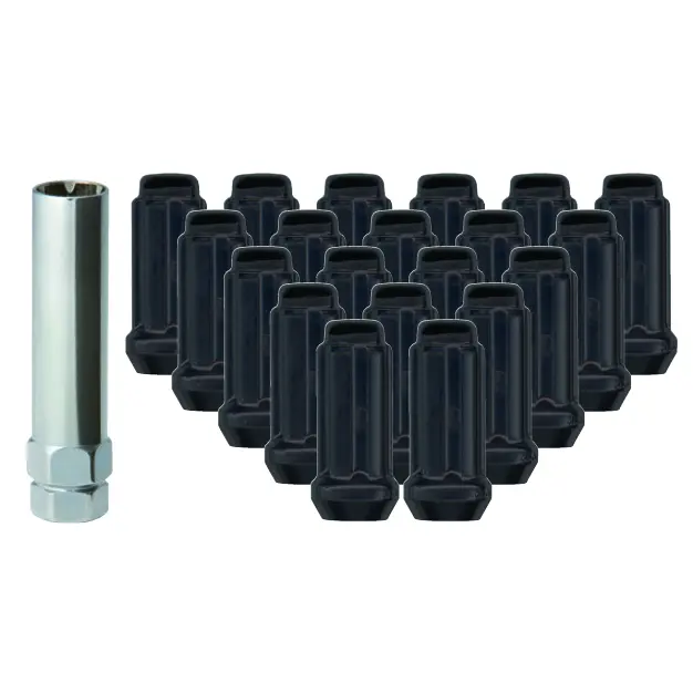 24 S/D Xl Black Nuts 14X1.5 Key Ta021 1