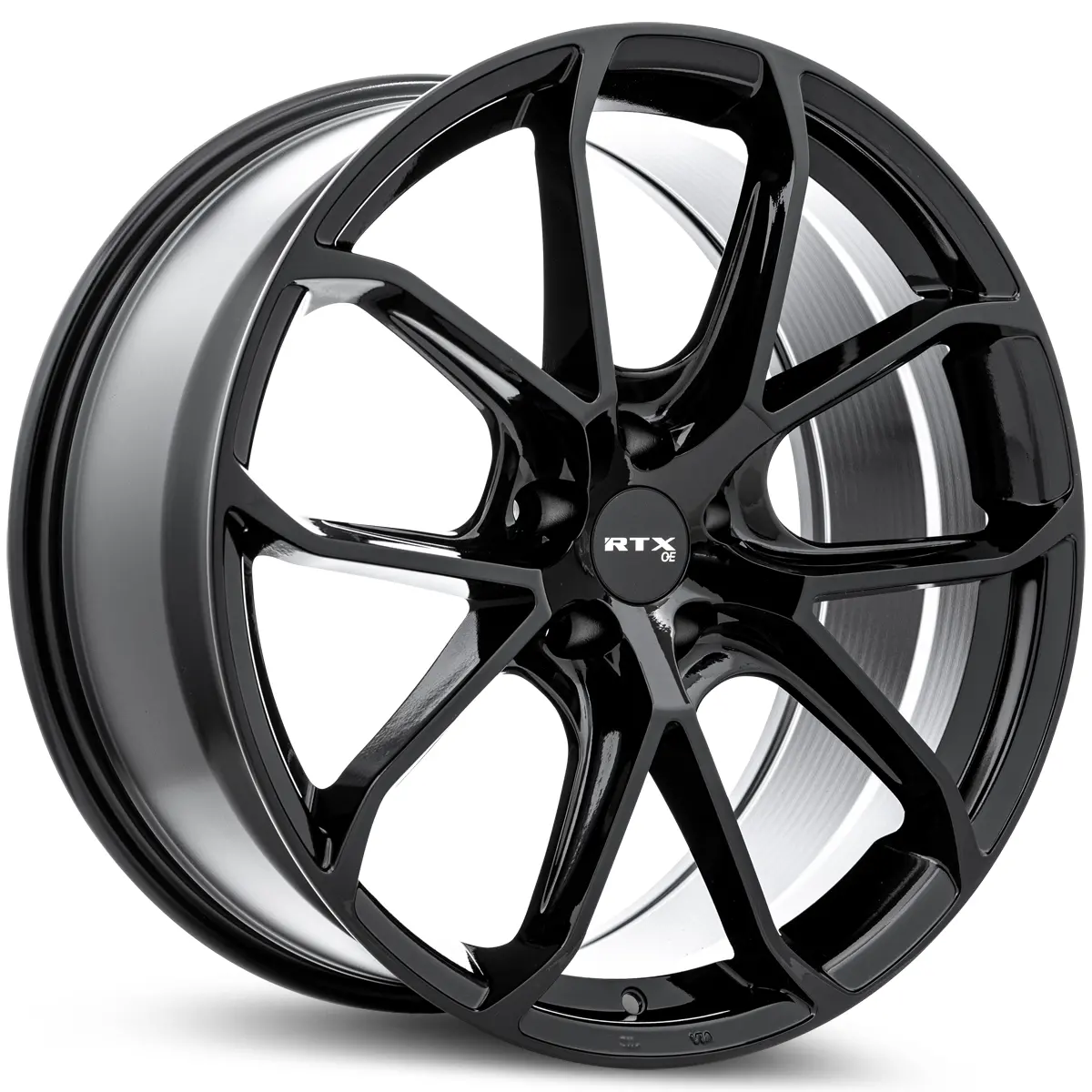 Mc01 20X10 5X112 Et19 Cb66.6 Gloss Black 1