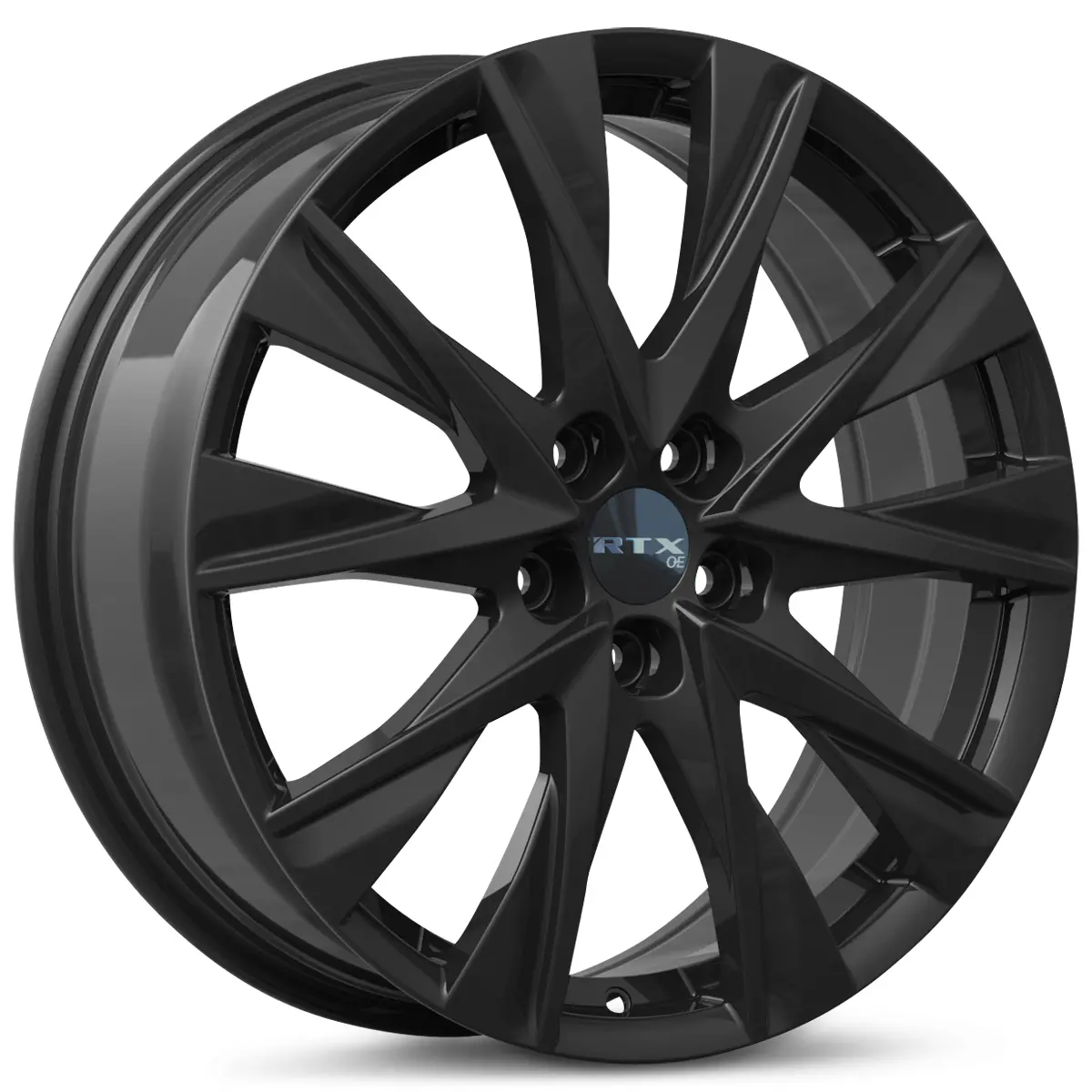 Mz02 19X7 5X114.3 Et45 Cb67.1 Gloss Black 1