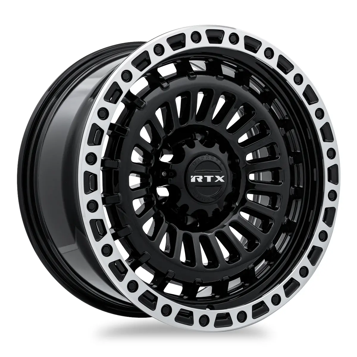 Moab 17X9 6X139.7 Et0 Cb106.1 Gloss Black Machined Lip 1