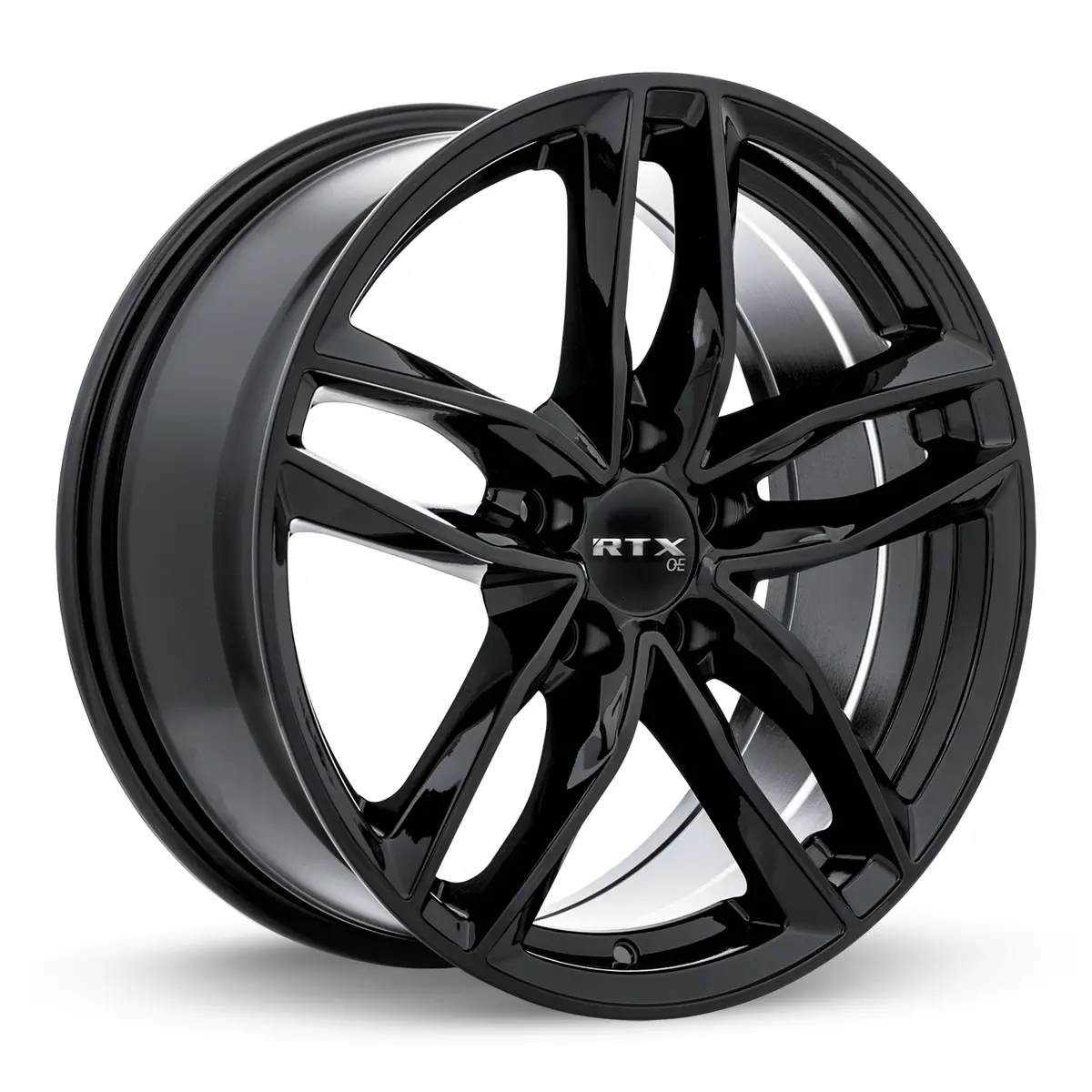 Nuremberg 18X8 5X112 Et35 Cb66.6 Gloss Black 1