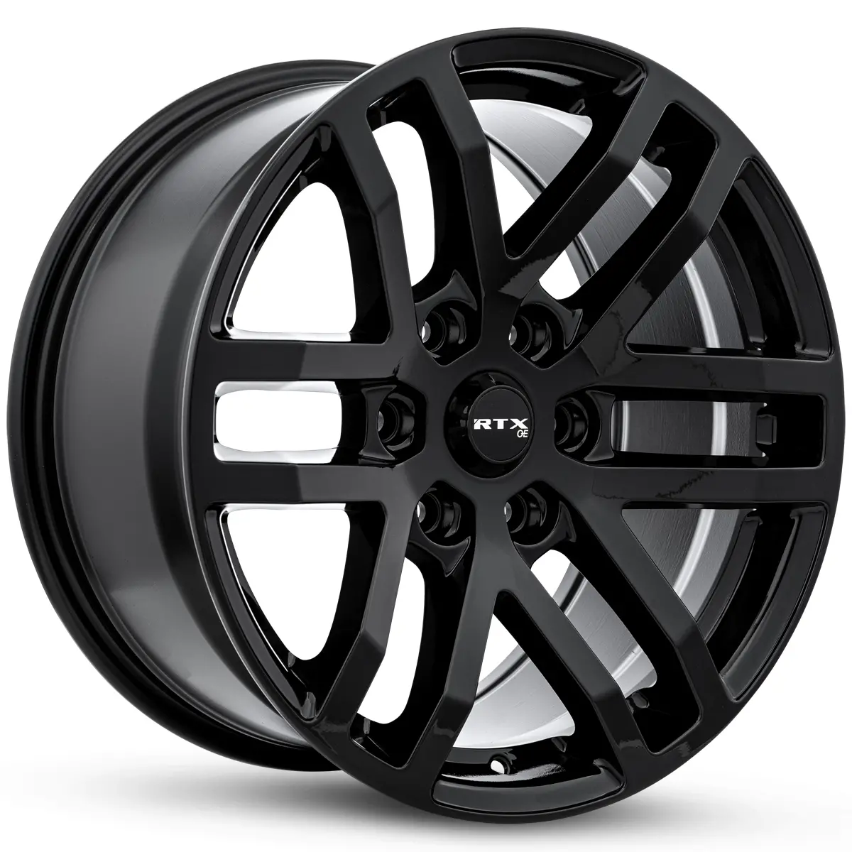 Oak 18X9 6X135 Et30 Cb87.1 Gloss Black 1