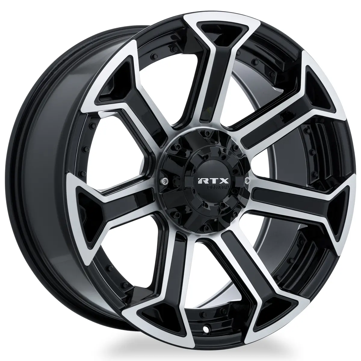 Peak 20X9 6X135/139.7 Et0 Cb87.1 Gloss Black Machined 1