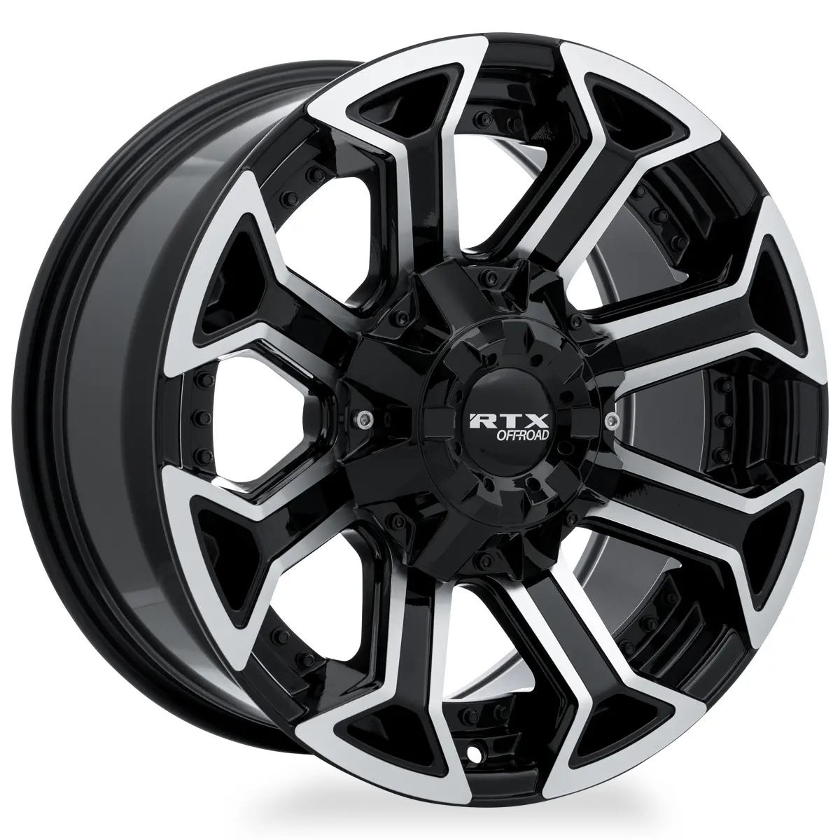 Peak 18X9 8X180 Et18 Cb125 Gloss Black Machined 1