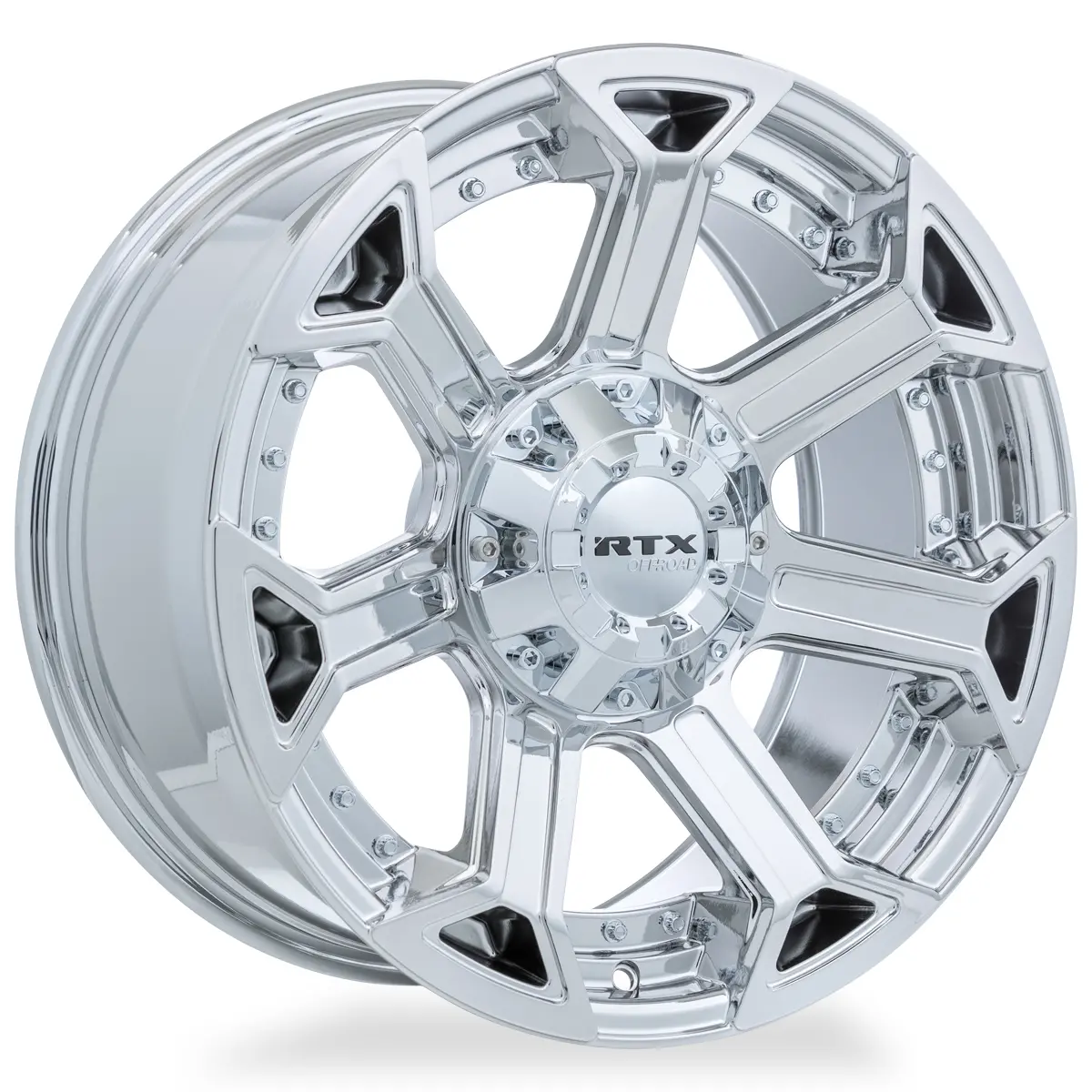 Peak 20X9 6X135/139.7 Et0 Cb87.1 Pvd Chrome 1