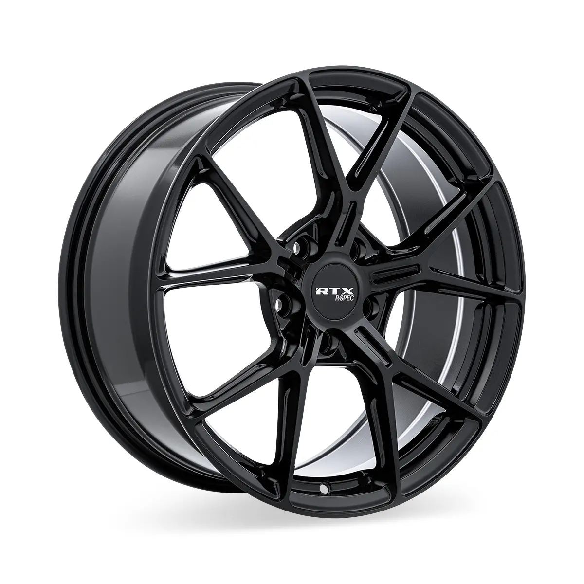 Rs01 17X7.5 5X114.3 Et38 Cb67.1 Gloss Black 1