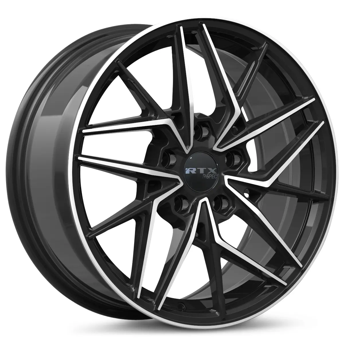 Rs11 18X8 5X114.3 Et42 Cb73.1 Gloss Black Machined 1