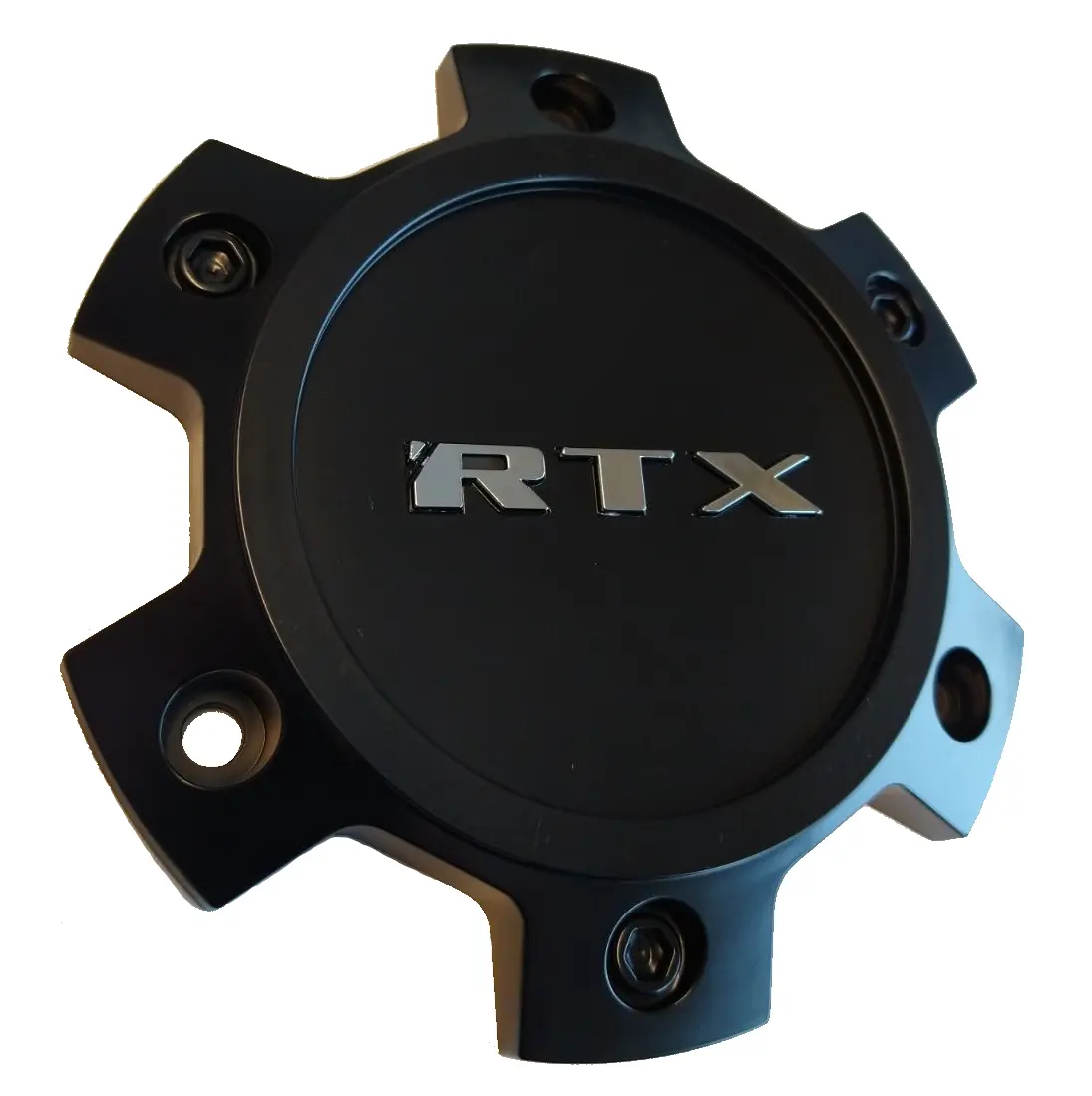 Cap Satin Black Rtx Chrome Adventure 6X130 (3) M6xl10 1